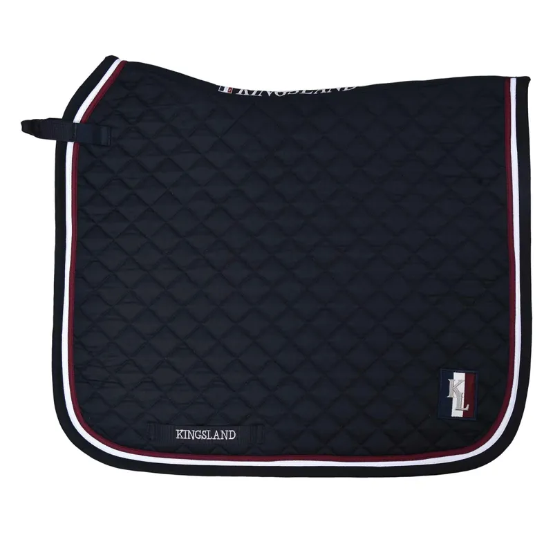 Kingsland Classic Dressage Saddle Pad - Navy